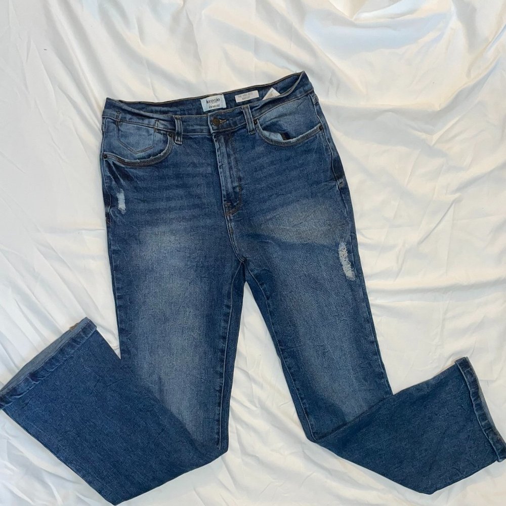 Kenzie Boot Cut Mid Rise Jeans